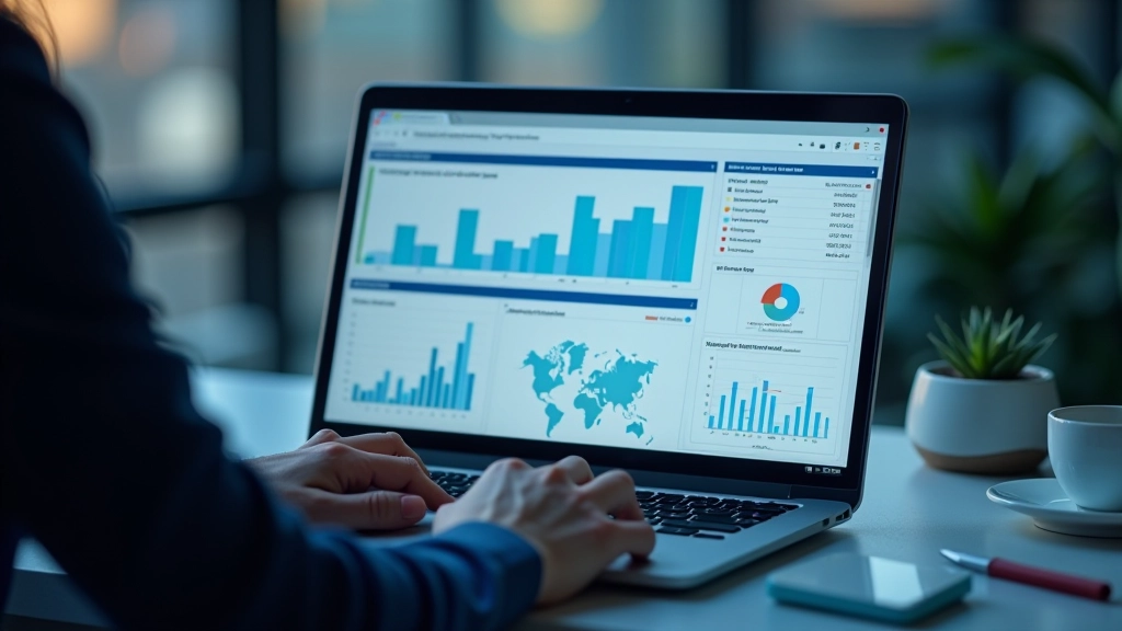 Datorekrāns ar drošības audita rezultātiem un risku heatmap vizualizāciju